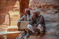 Arabische mannen in Jordanie