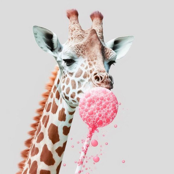 Giraffe von Poster Art Shop