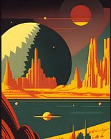 Advertising Poster to live on another planet