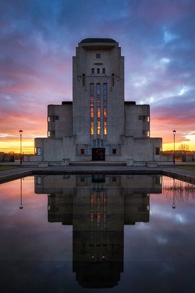 Sunset Radio Kootwijk by Patrick Rodink