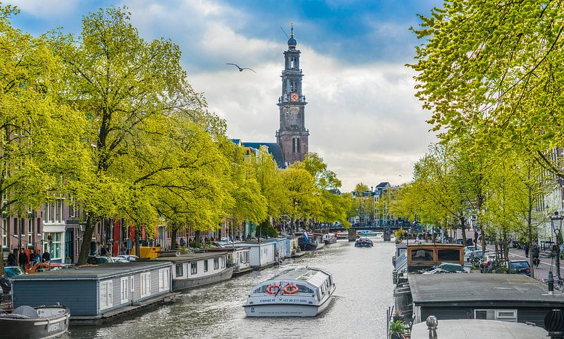 De Westertoren in Amsterdam van Ivo de Rooij
