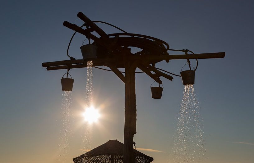 Beach shower by Peter Leenen