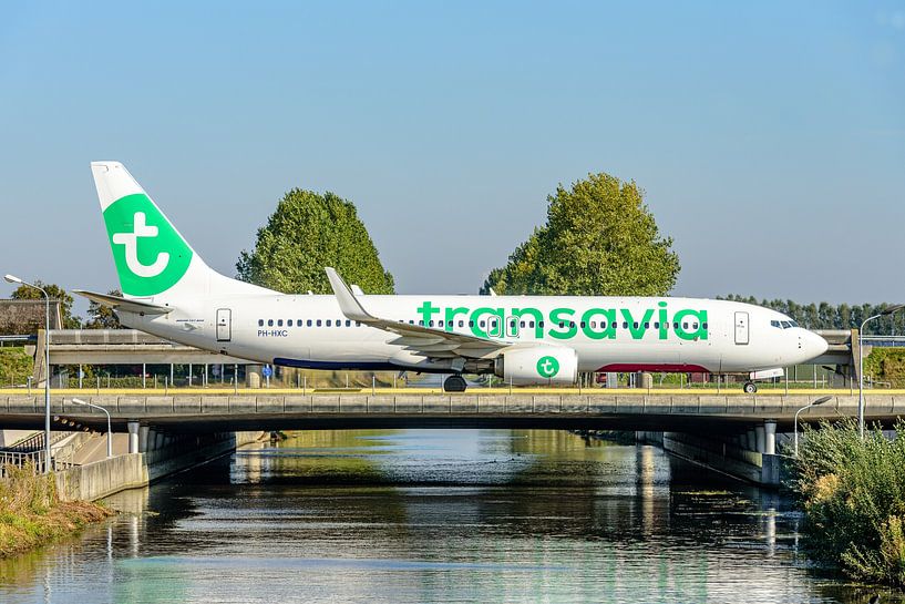 Transavia Boeing 737-800 passenger aircraft. by Jaap van den Berg