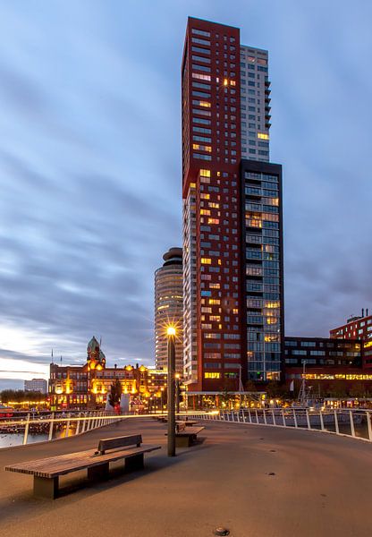 Rotterdam by night par René Groeneveld