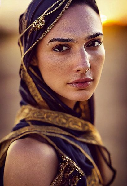 Arabic beauty by Peter Nackaerts