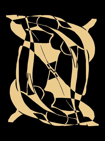 Abstract Expressionisme geïnspireerd door Matisse van Mad Dog Art