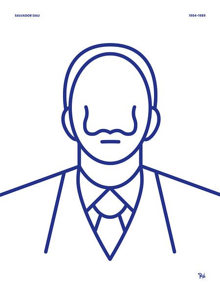Salvador Dali von Michel Rijk