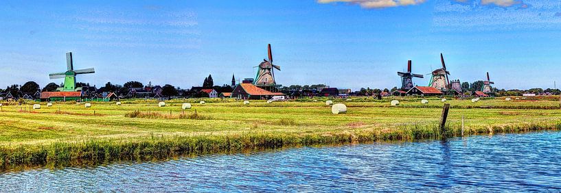 Zaanse Schans Zaandam Netherlands by Hendrik-Jan Kornelis