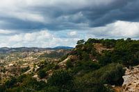 Landschaft von Rhodos Griechenland