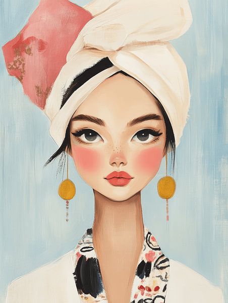 Pastellige Schönheit von Carla Van Iersel