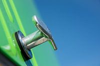 Kofferdeckel Zitrone 2cv Nahaufnahme