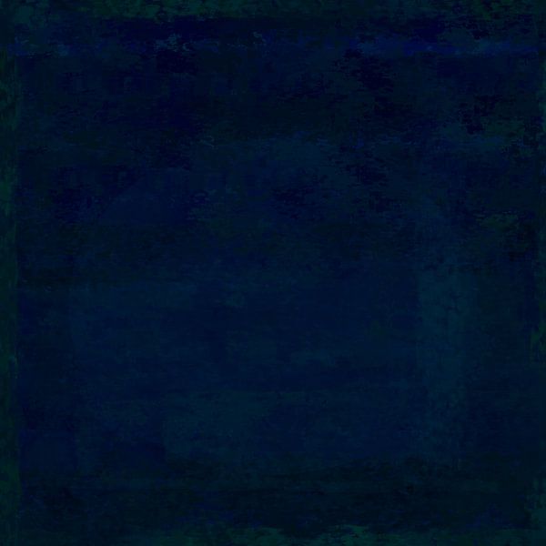 Tiefblaue Malerei, die Kraft der Farbe von Rietje Bulthuis