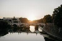 Sunrise | Travel photography print Rome Italy Art Print