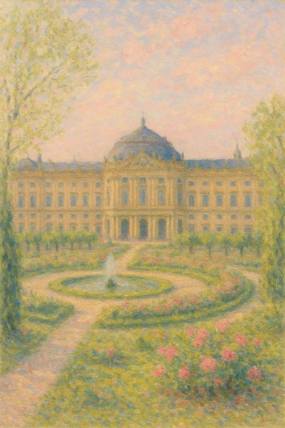 Residenz Würzburg Traumlandschaft von Travel Shop