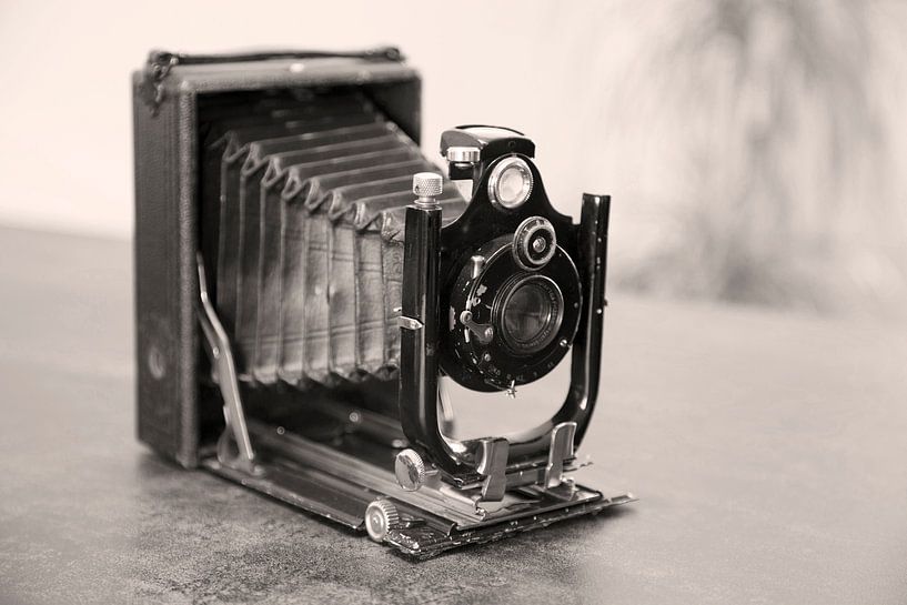Alte Kamera schwarz/weiß von Jolanda van Eek en Ron de Jong