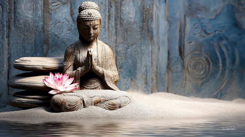 ZEN - Buddhism - Buddha - Buddha by Gelissen Artworks