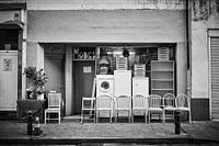 Hausrat auf der Straße