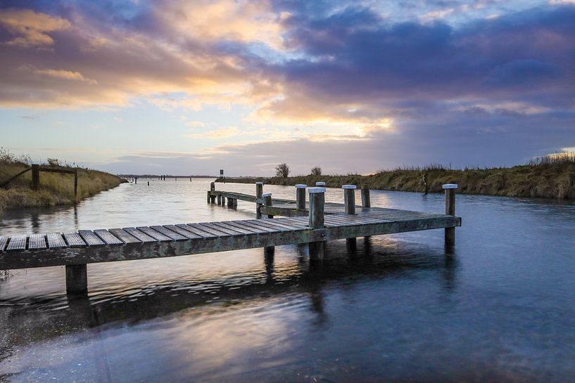 Battenoord harbor by Marianne Kramer Freher