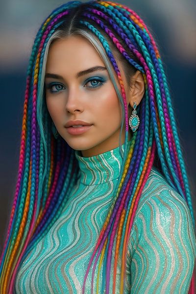 Trance turquoise par INGO