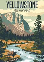 Sereniteit in Yellowstone