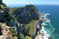 Scenic Cape Beauty: Rocky Shoreline Panorama, Ocean and Rocks Nature Photo