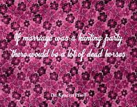 Wenn die Ehe eine Jagdgesellschaft wäre