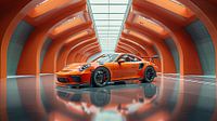 Orange Porsche