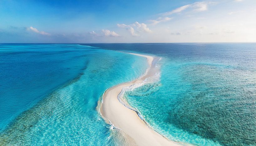 Plages de rêve avec île par Mustafa Kurnaz