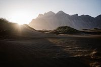 Coucher de soleil sur le Vestahorn