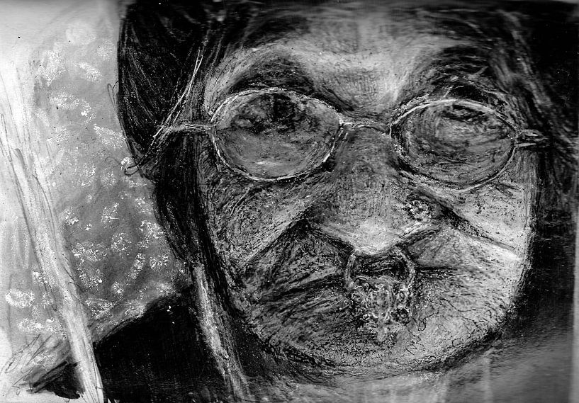 FRAU ALTE BRILE von Vincent Jacobs