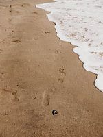 Fußstapfen im Sand | Beachvibe