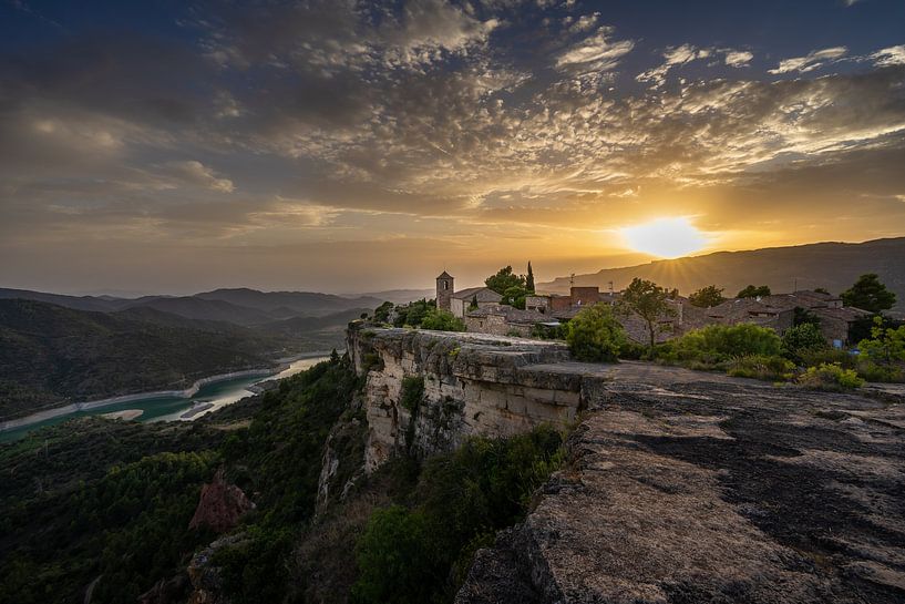 Siurana sunset by Dennis Donders