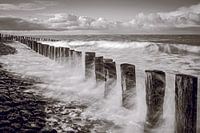 Breskens Strandpfosten (sepia)
