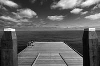 Steiger aan het IJsselmeer