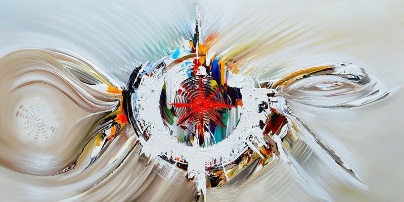 Étoile abstraite par Gena Theheartofart