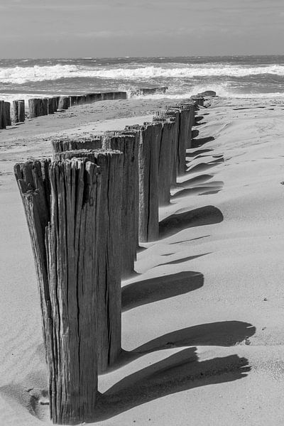 North Sea beach by Peter Leenen