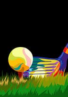 Le golf dans le pop art