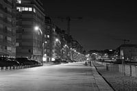 Boulevard Knokke-Heist at night
