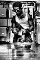 Tough guy with tools