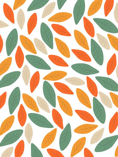 Feuilles d'automne par Elizabeth C