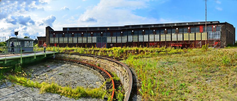 Ringlokschuppenpanorama 5 von Edgar Schermaul