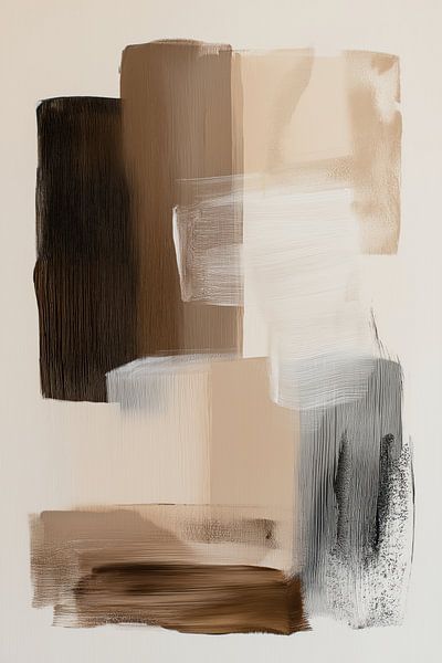 Abstract brown by Bert Nijholt