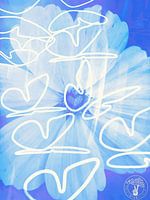 Cœurs en feu ( Turquoise )