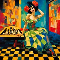 Femme d'échecs
