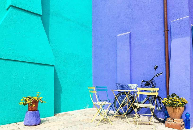 Colorful Burano by Ilya Korzelius