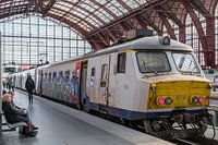 Bahnhof Antwerpen mit dem Zug