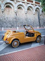 Retro Fiat 500 in Monaco | Kunst | Reisefotografie
