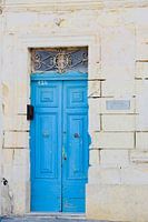 Blue door on Malta