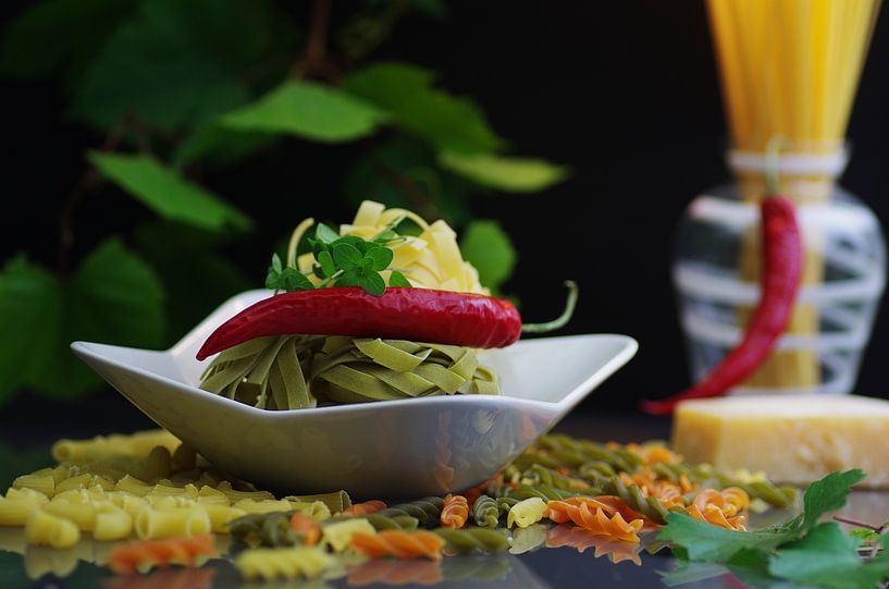 Italienische Pasta Food Design für die Küche von Tanja Riedel