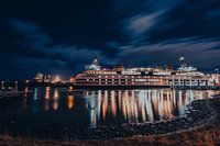 Ferry Teso in the port of Den Helder